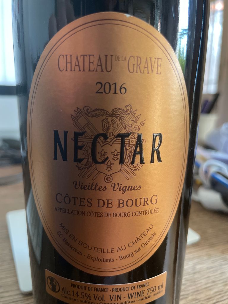 Ch teau de la Grave CellarTracker