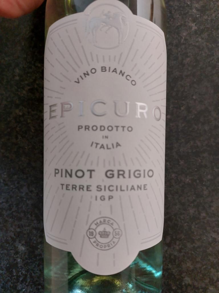 2021 Femar Vini Pinot Grigio Terre Siciliane Epicuro, Italy, Sicily 