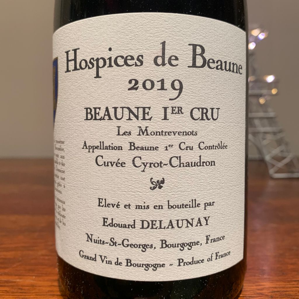 2019 Hospices de Beaune Beaune 1er Cru Les Montrevenots Cuvée