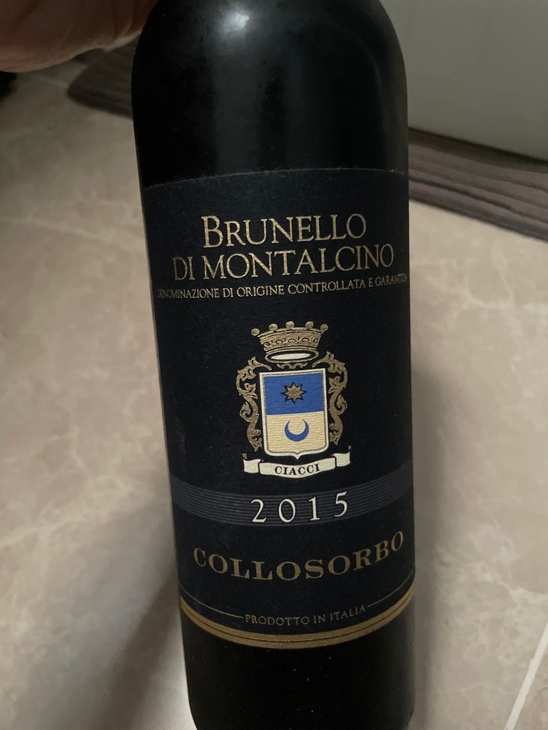 2015 Tenuta di Collosorbo Brunello di Montalcino - CellarTracker