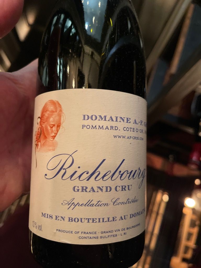 1993 Domaine A.-F. Gros Richebourg - CellarTracker