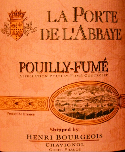 2010 Henri Bourgeois PouillyFumé La Porte de l'Abbaye, France, Loire