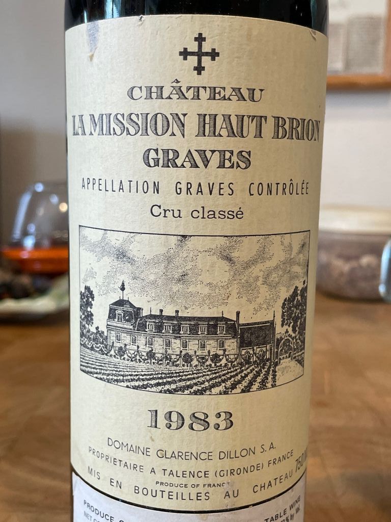 1982 Château La Mission Haut-Brion - CellarTracker