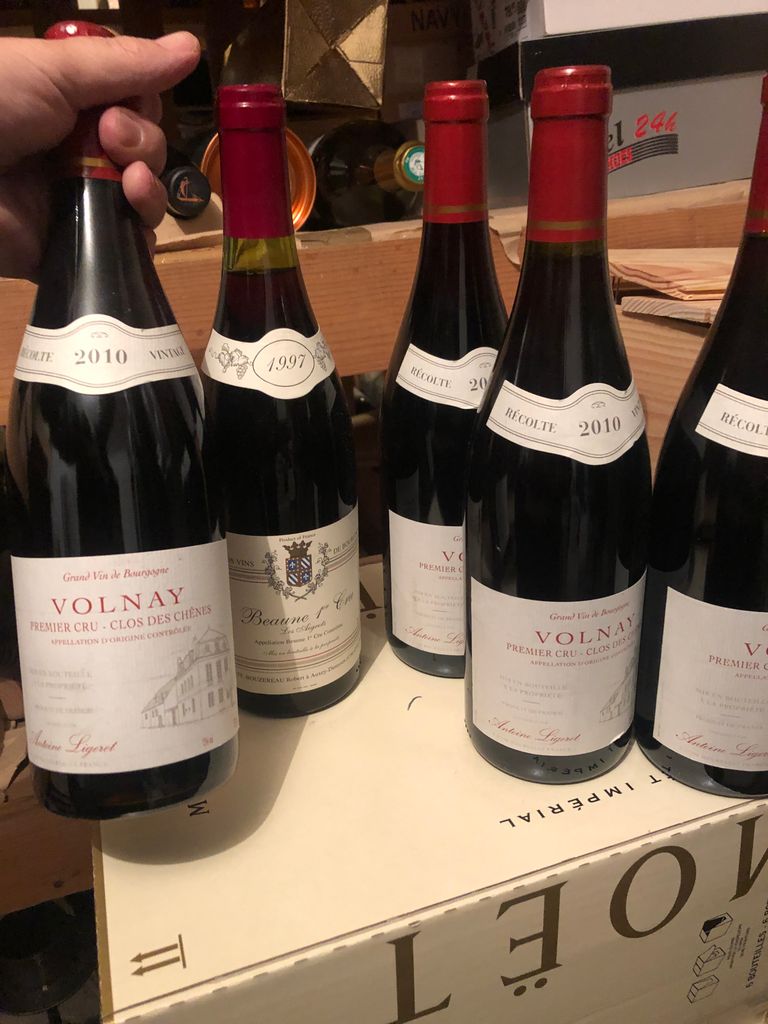 1994 A. Ligeret Volnay 1er Cru Clos des Chênes - CellarTracker