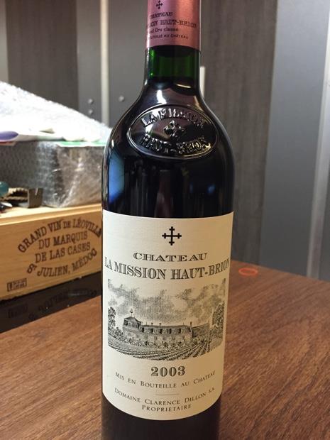 2003 Château La Mission Haut-Brion - CellarTracker