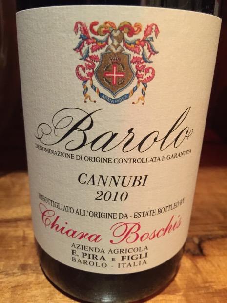 2010 E. Pira & Figli (Chiara Boschis) Barolo Cannubi