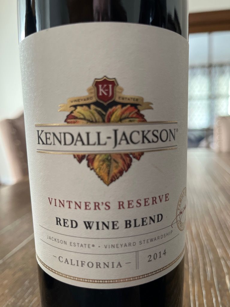 2014 KendallJackson Meritage Vintner's Reserve, USA, California CellarTracker