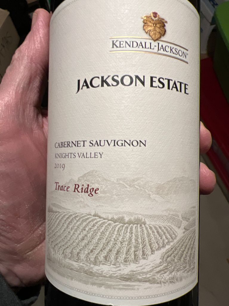 2019 KendallJackson Sauvignon Highland Estates Trace Ridge