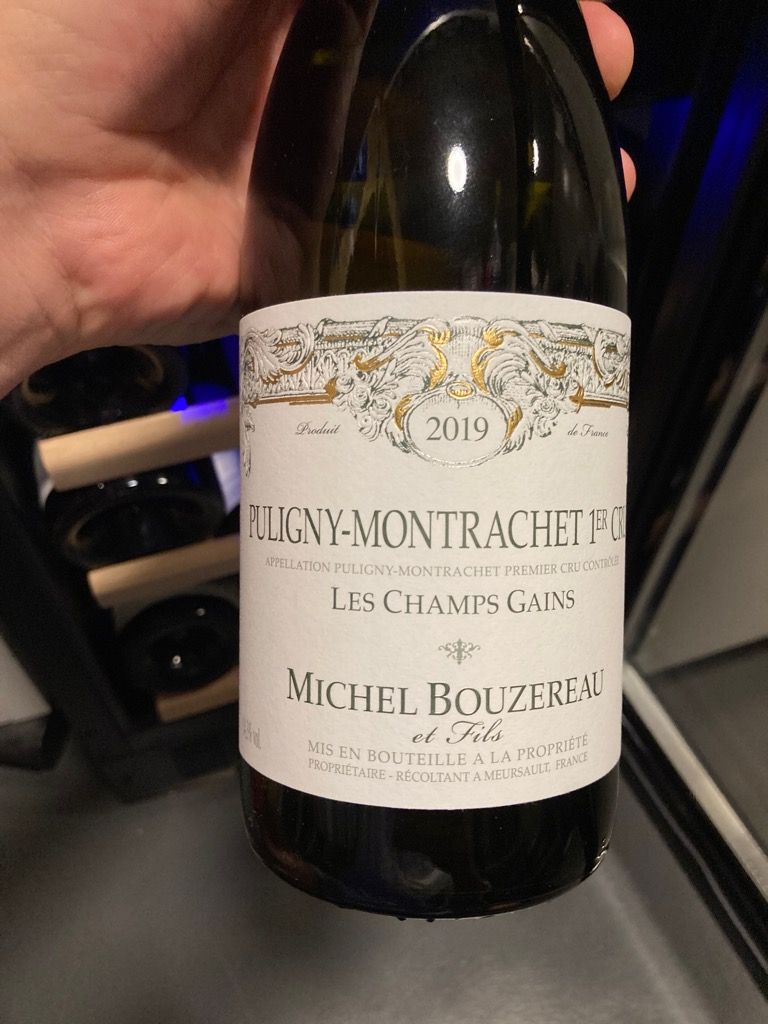 Puligny-Montrachet 1er Cru Les Champs Gains - 2018 - Domaine Michel Bouzereau et Fils
