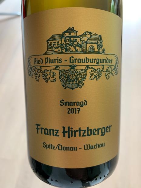 2016 Franz Hirtzberger Grauburgunder Smaragd Pluris, Austria ...