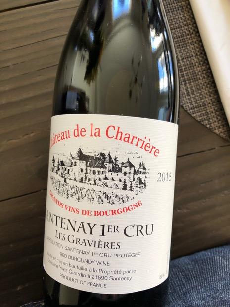 2016 Château De La Charrière Santenay 1er Cru Passetemps, France 