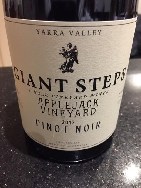 2022 Giant Steps Pinot Noir Applejack Vineyard - CellarTracker
