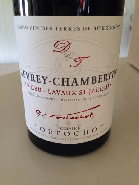 ワイン Gabriel Tortochot Gevrey-Chambertin 2014 2014 Domaine Tortochot Gevrey-Chambertin 1er Cru Lavaux St