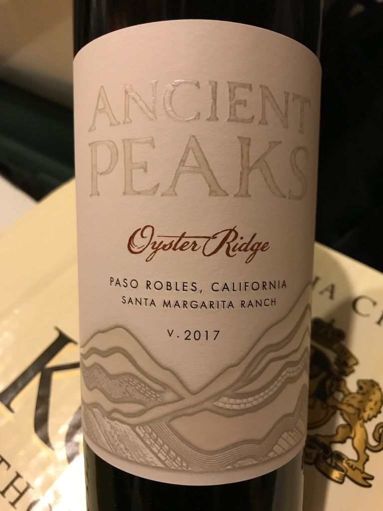 2017 Ancient Peaks Oyster Ridge, USA, California, Central Coast, Paso