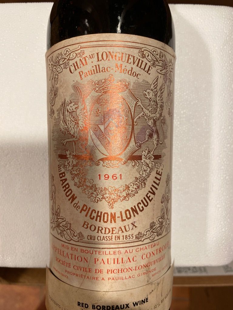 1961 Château Pichon-Longueville Baron - CellarTracker