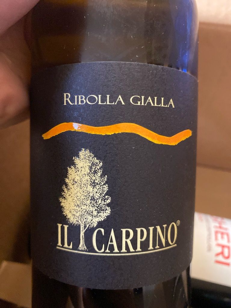 Miani Ribolla 2017 Azienda Agricola Il Carpino Ribolla Gialla Macerati, Italy, Friuli ...