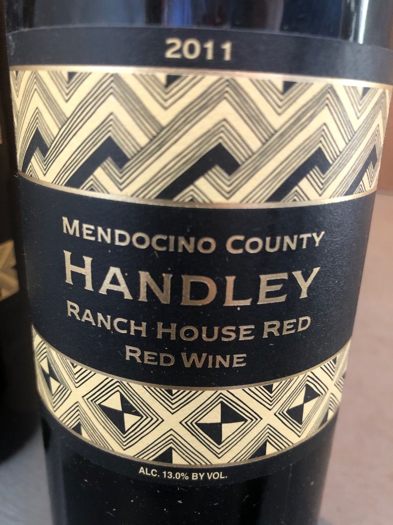 2011 Handley Ranch House Red, USA, California, North Coast, Mendocino