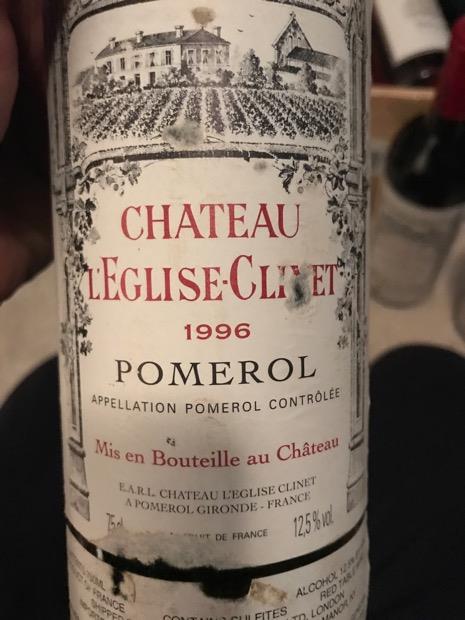 ウ*ー様 CHATEAU LEGLISE-CLINET 2000 シャトーレグリ 2000 Château L'Eglise-Clinet - CellarTracker