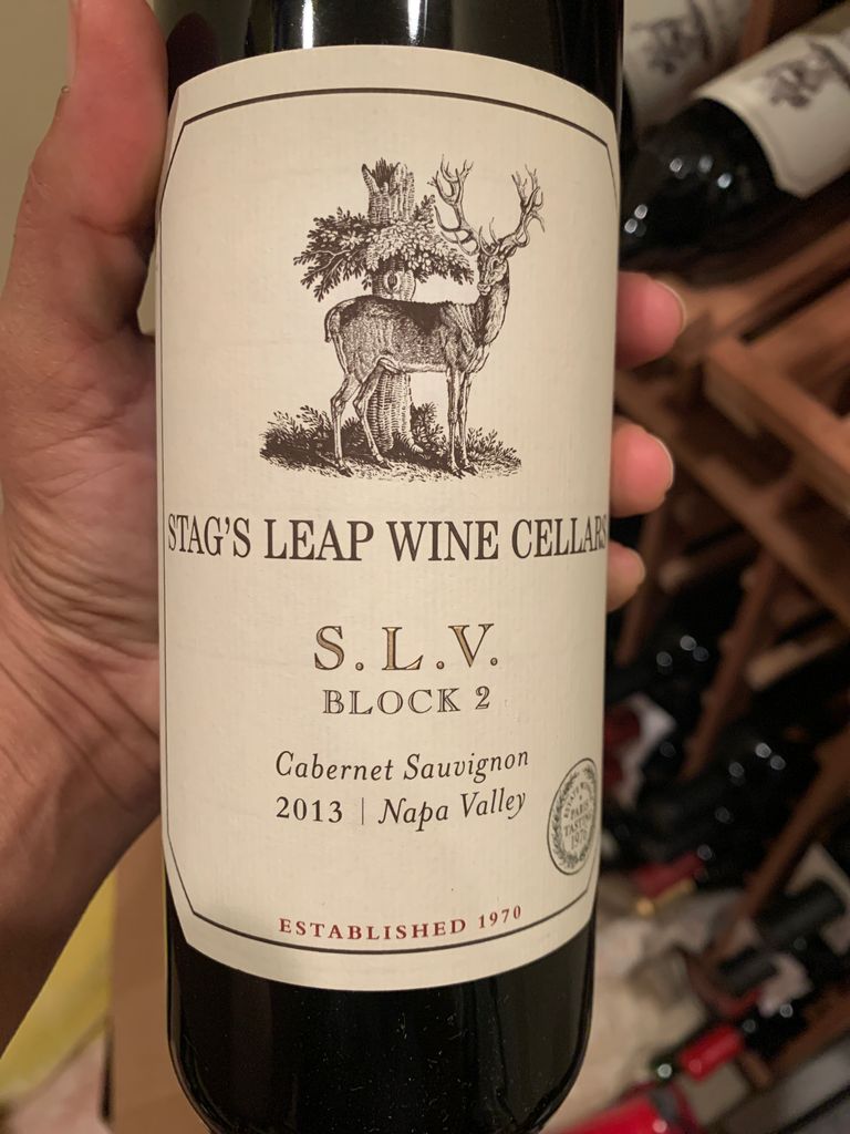 2013 Stag's Leap Wine Cellars Cabernet Sauvignon S.L.V. Block 2