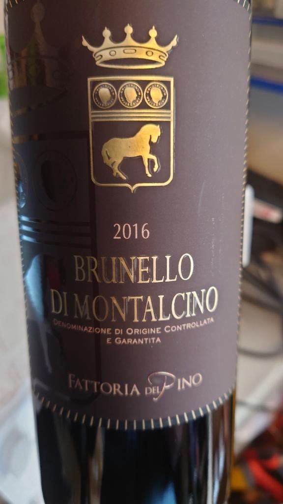 2016 Fattoria del Pino Brunello di Montalcino, Italy, Tuscany ...
