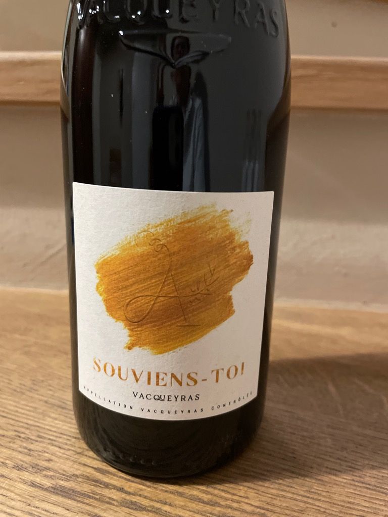 2021 Domaine la Ferme des Arnaud Vacqueyras Souvienstoi, France, Rhône