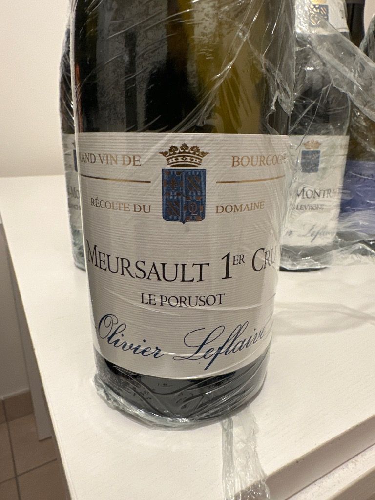 2022 Olivier Leflaive Meursault 1er Cru Le Porusot - CellarTracker