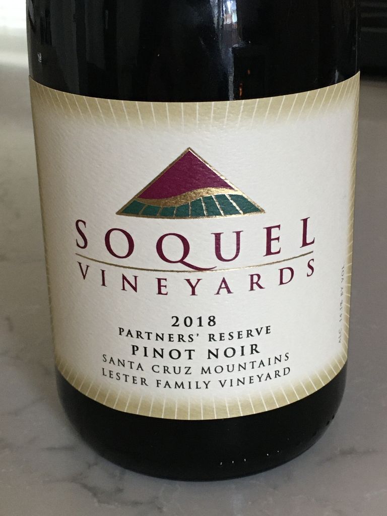 2018 Soquel Vineyards Pinot Noir Partners' Reserve Lester Family