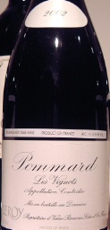 2001 Domaine Leroy Pommard Les Vignots - CellarTracker