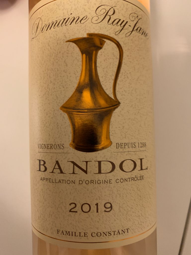 2019 Domaine RayJane Bandol Rosé, France, Provence, Bandol CellarTracker