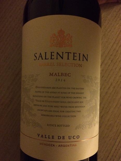salentein barrel selection malbec magnum