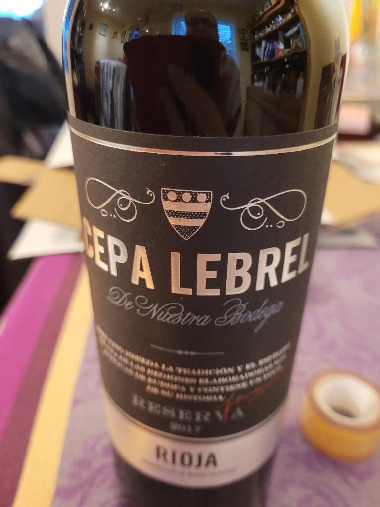 2017 Bodegas Castillo Cepa Lebrel - Reserva CellarTracker Rioja