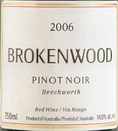 Brokenwood Pinot Noir 750ml (9318560630034)