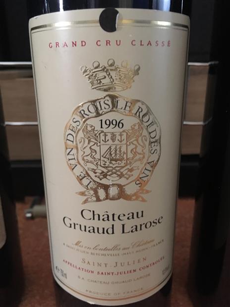 1995 Château Gruaud Larose - CellarTracker