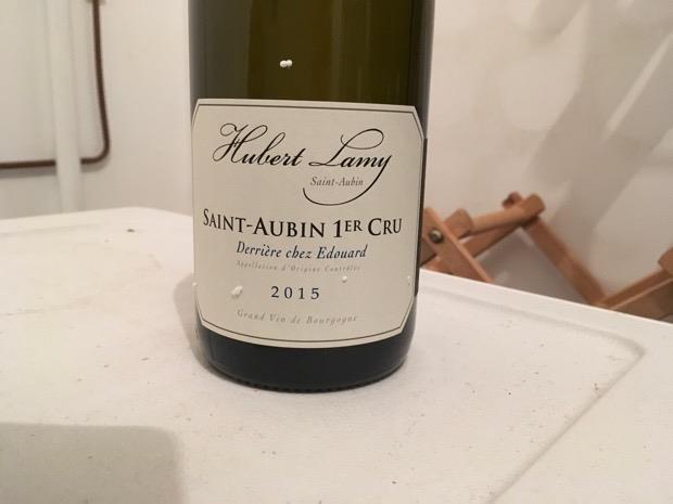 2015 Hubert Lamy Saint-Aubin 1er Cru Derrière Chez Edouard Blanc