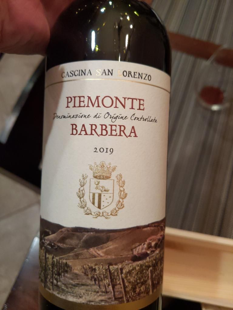 2019 Cascina Saria Piemonte Barbera San Lorenzo, Italy, Piedmont