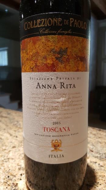 15 Collezione Di Paolo Selezione Privata Di Anna Rita Toscana Igt Italy Tuscany Toscana Igt Cellartracker