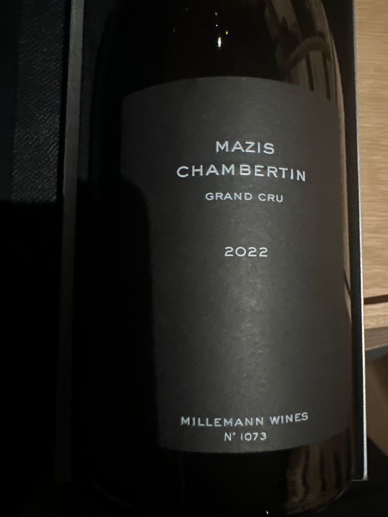 2022 Millemann Wines Mazis-Chambertin - CellarTracker