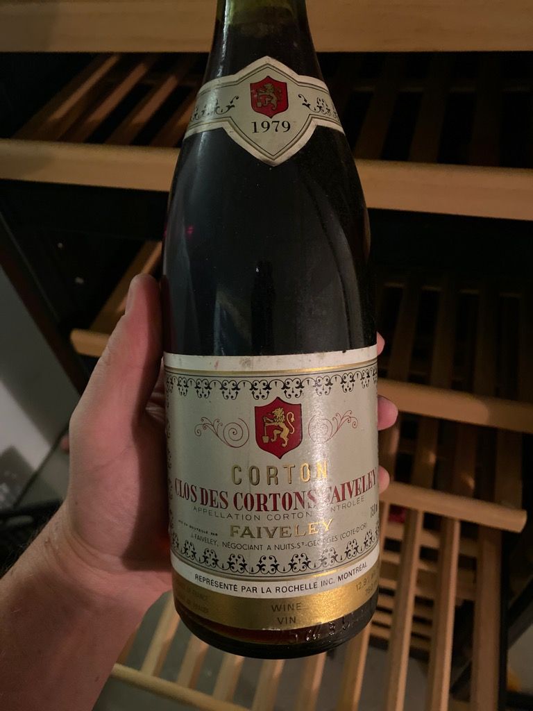 1990 Faiveley Corton-Clos des Cortons Faiveley - CellarTracker