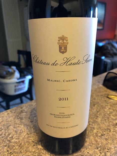 2011 Château de Haute-Serre Malbec Cahors Icône Wow, France, Southwest ...