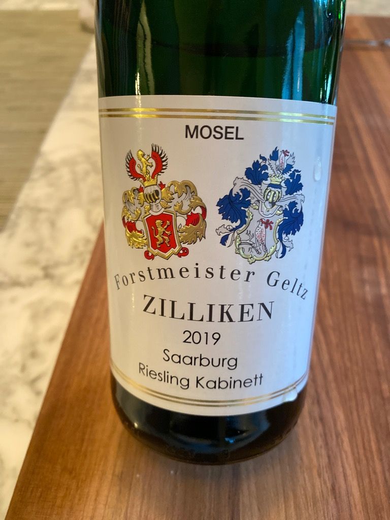 2019 Zilliken (Forstmeister Geltz) Saarburg Riesling Trocken “Alte ...