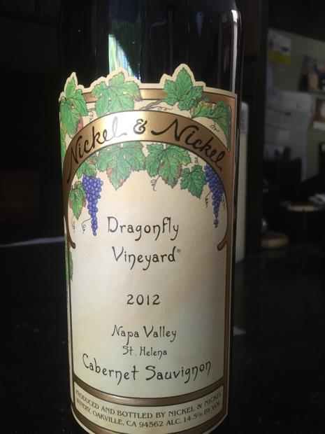 2012 Nickel & Nickel Cabernet Sauvignon Dragonfly, USA, California ...