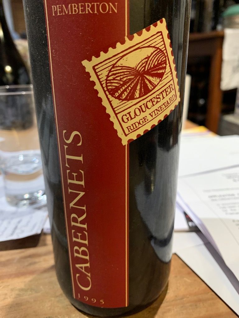 1995 Gloucester Ridge Wines Sauvignon Reserve, Australia