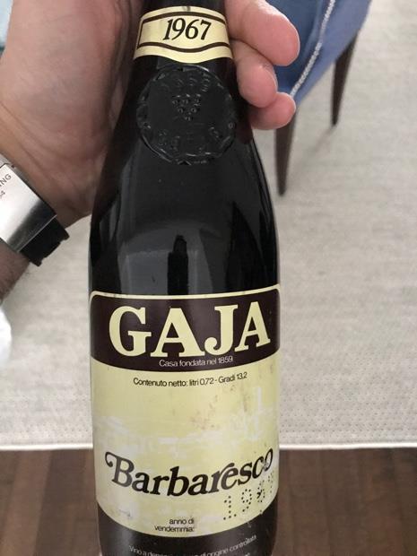 1967 Gaja Barbaresco - CellarTracker 1967 Gaja Barbaresco - CellarTracker