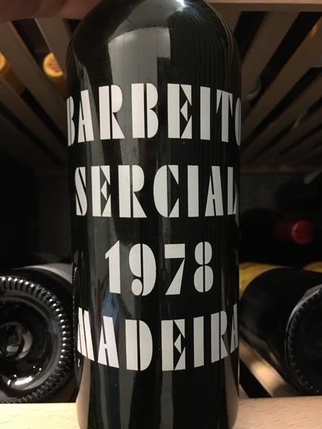 1978 Barbeito Madeira Sercial - CellarTracker