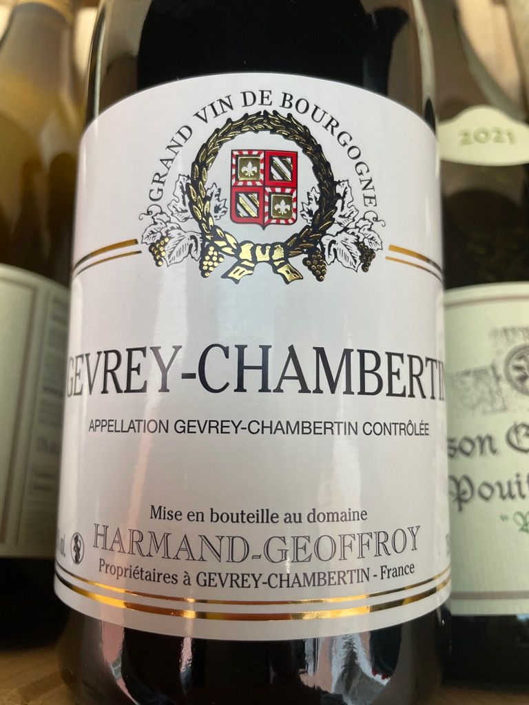 2021 Domaine Harmand-Geoffroy Gevrey-Chambertin, France, Burgundy, Côte ...