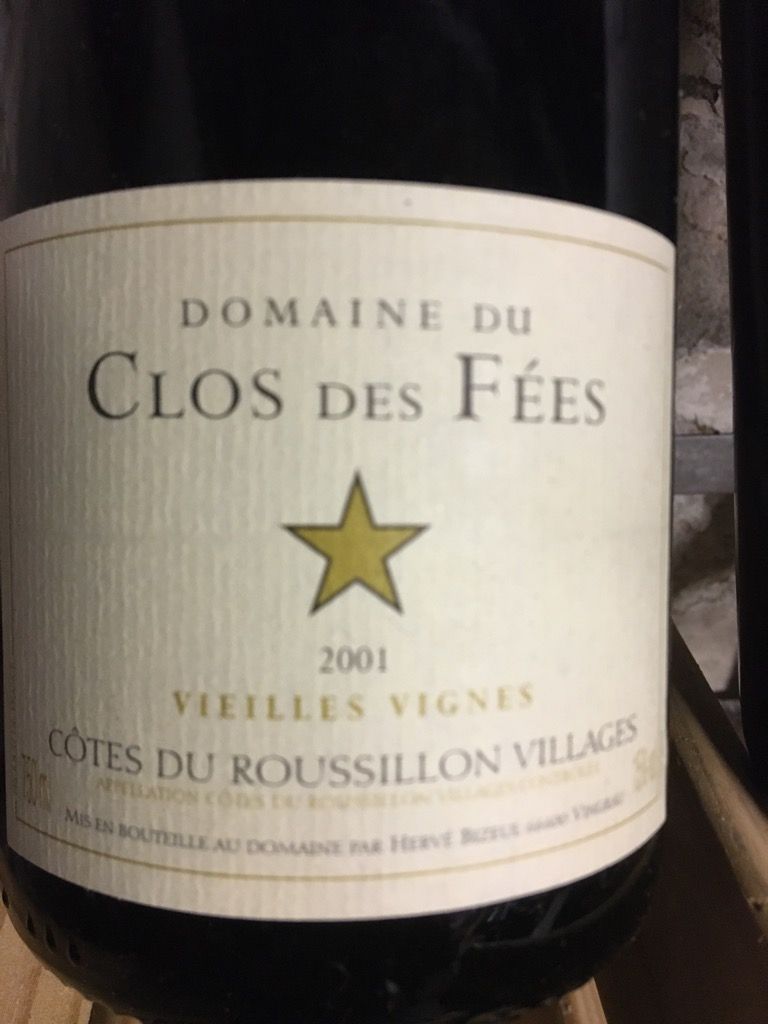 2001 Domaine du Clos des Fées Vieilles Vignes, France, Languedoc