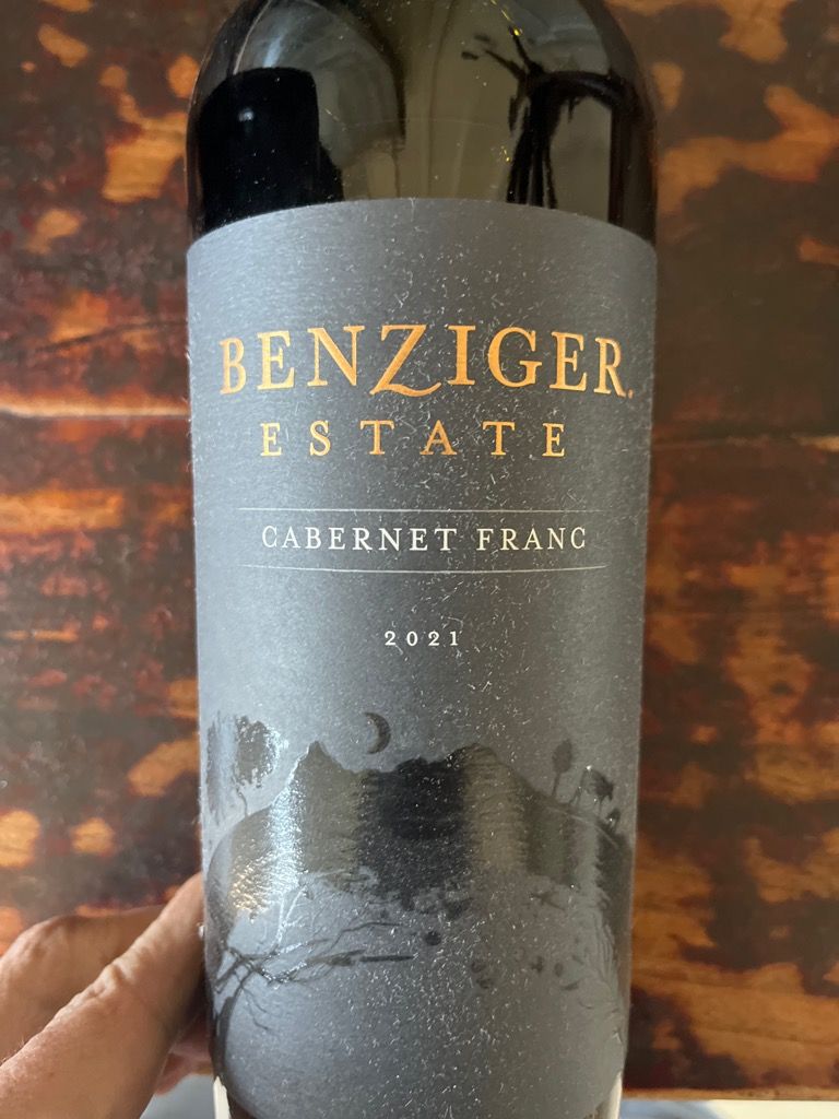 2018 Benziger Family Winery Cabernet Franc Sonoma Valley, USA ...