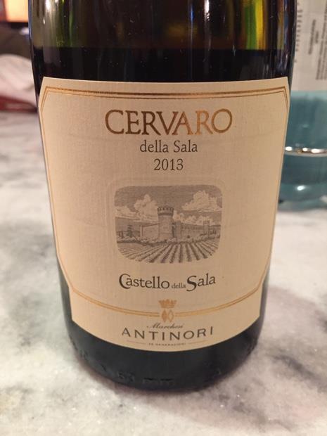2014 Castello della Sala (Antinori) Umbria Cervaro della Sala