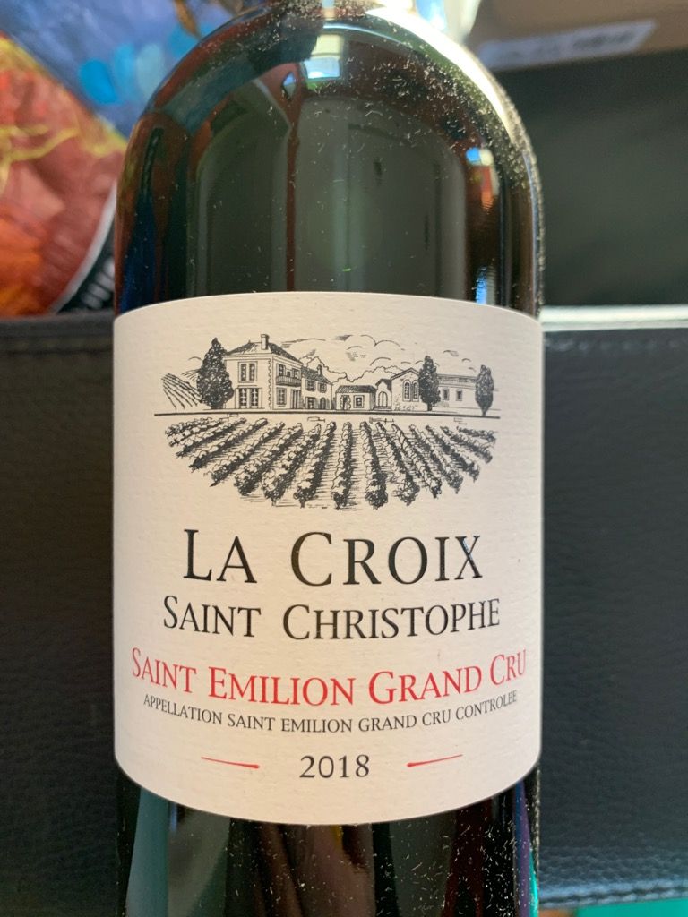 2018 Château La Croix Saint Christophe, France, Bordeaux, Libournais