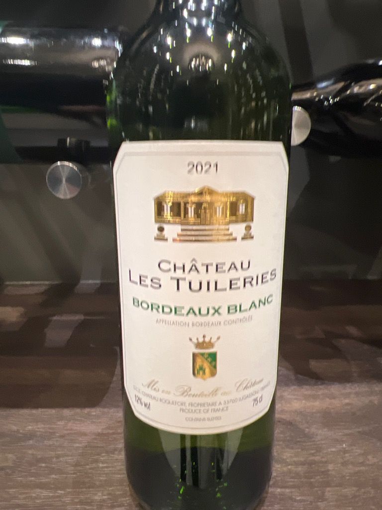 CHATEAU LES TUILERIES BLANC 75 CL